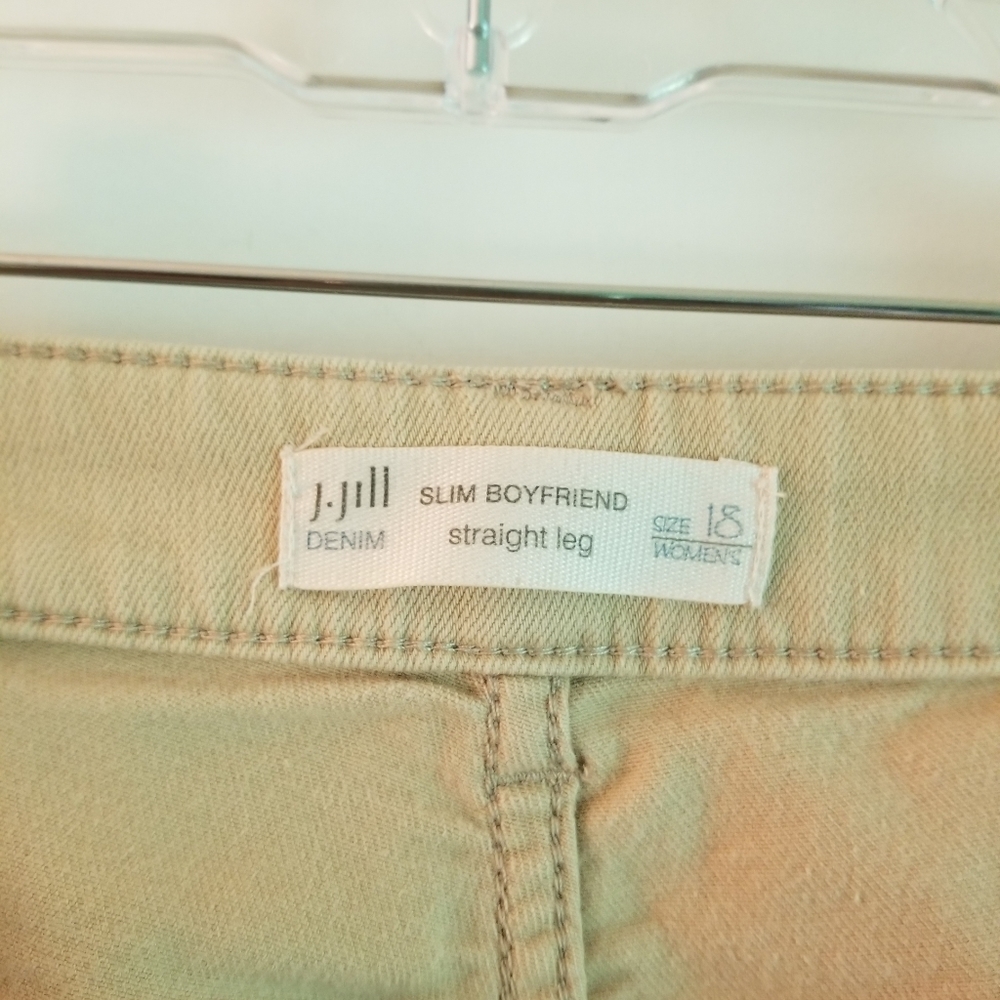 J.Jill Slim Boyfriend jeans